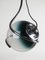 Space Age Pendant in Chrome and Murano Glass by Fabio Lenci, 1970s 4