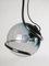 Space Age Pendant in Chrome and Murano Glass by Fabio Lenci, 1970s 2