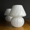 Small Murano Mushroom Table Lamps, Italy, 1970s, Set of 2 6