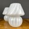 Small Murano Mushroom Table Lamps, Italy, 1970s, Set of 2, Image 9