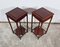 Chinese Mahogany Side Tables, 1890s, Set of 2 4