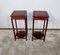 Chinese Mahogany Side Tables, 1890s, Set of 2, Image 1
