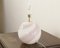 White Murano Glass Table Lamp with Pink and Gray, 1980s 2