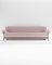 Paloma Sofa in Boucle Rose and Smoked Oak by Bernhardt & Vella for Collector 1