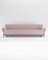 Paloma Sofa in Boucle Rose and Smoked Oak by Bernhardt & Vella for Collector, Image 1