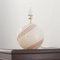 Lámpara de mesa italiana de cristal de Murano, años 80, Imagen 3