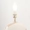 Lámpara de mesa italiana de cristal de Murano, años 80, Imagen 10