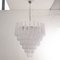 Large Murano Glass & Crystal Color Suspension Chandelier, Italy, 1990s, Image 4