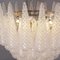 Large Murano Glass & Crystal Color Suspension Chandelier, Italy, 1990s 7