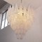 Large Murano Glass & Crystal Color Suspension Chandelier, Italy, 1990s 6