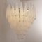 Large Murano Glass & Crystal Color Suspension Chandelier, Italy, 1990s, Image 3