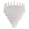 Large Murano Glass & Crystal Color Suspension Chandelier, Italy, 1990s 2