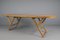 Large Adjustable Wooden Garden Table, 1960s 4