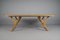 Large Adjustable Wooden Garden Table, 1960s 1