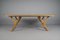 Large Adjustable Wooden Garden Table, 1960s, Image 1