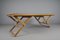 Large Adjustable Wooden Garden Table, 1960s, Image 9