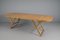 Large Adjustable Wooden Garden Table, 1960s, Image 3