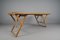 Large Adjustable Wooden Garden Table, 1960s 7