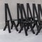 Sillas de comedor francesas Mid-Century en negro de Pierre Chapo, años 70. Juego de 6, Imagen 9