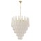 Murano Glass with Crystal Suspension Chandelier, Italy, 1990s, Image 1