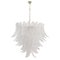 Murano Glass Crystal Color Suspension Chandelier, Italy, 1990s 1