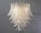 Suspension Chandelier Ø85 Cm Made in Italy in Murano Glass Crystal Color, 1990s 8