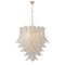 Suspension Chandelier Ø85 Cm Made in Italy in Murano Glass Crystal Color, 1990s, Image 5