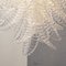 Suspension Chandelier Ø85 Cm Made in Italy in Murano Glass Crystal Color, 1990s 9