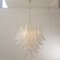 Suspension Chandelier Ø85 Cm Made in Italy in Murano Glass Crystal Color, 1990s 7