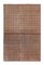Traditioneller handgemachter Kelim Teppich in Kupferbraun 1