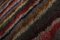 Turkish Hand-Knotted Shaggy Colorful Tulu Rug, Image 7