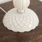 White Murano Glass Table Lamp with Pendants, Crystal Octagons Chains, 5 Lights, Handmade Made in Italy, 2000s 12