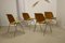 Vintage Safran Chairs DSC 106 by Giancarlo Piretti for Anonima Casteli, 1965, Set of 4 8