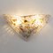 Vintage Triangle Wall Applique with Murano Crystal Color Glass, Italy, 1970s, Image 7