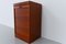 Vintage Danish Teak Cabinet with Tambour Door, 1960s, Image 5