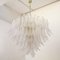 Large Murano Glass Crystal Color Suspension Chandelier, Italy, 1990s, Image 3