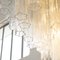 Large Murano Glass Crystal Tronchi Suspension Chandelier, Italy, 1990s 12