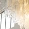 Large Murano Glass Crystal Tronchi Suspension Chandelier, Italy, 1990s, Image 12