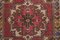 Vintage Turkish Hand Knotted Red Area Rug 7
