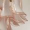 Petal Chandelier in Pink and White Murano Glass, Italy, 1990s, Image 12