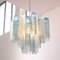 Italian Chandelier in Opal and Murano Glass, 1990s 6