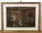 Herman Moller, Scena di interni, XIX secolo, Acquarello su carta, Con cornice, Immagine 1