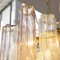 Italian Chandelier in Pink Glass and Murano Crystal, 1990s 10