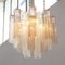 Italian Chandelier in Pink Glass and Murano Crystal, 1990s 3