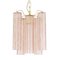 Chandelier in Pink Murano Glass, Italy, 1990s, Image 2
