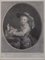 François-Hubert Drouais, Little Boy Playing Cards, XVIII secolo, Incisione, Cornice, Immagine 2