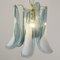 Lampadario a forma di petalo in vetro di Murano, anni '90, Immagine 9