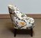 Danish Floral Printed Linen Slipper Chairs in the style of J. Frank, 1940s, Set of 2 5