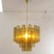 Brown Murano Glass Ceiling Chandelier, 1990s 9