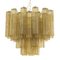 Brown Murano Glass Ceiling Chandelier, 1990s 2